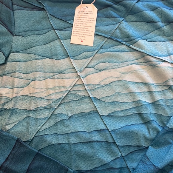 Blue long sleeved shirt - Picture 3 of 7